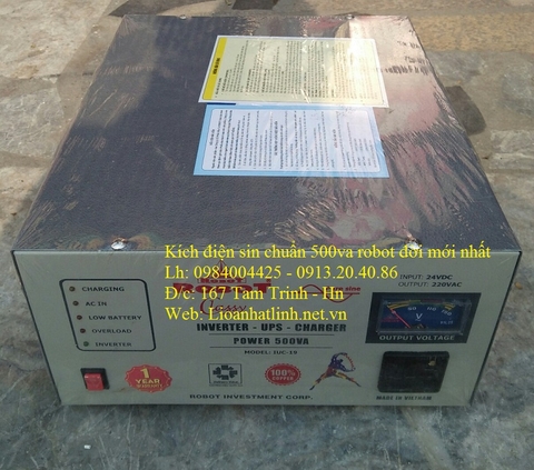 BỘ KÍCH ĐIỆN 24V SANG - LÊN - THÀNH 220V DÙNG TRÊN Ô TÔ - OTO