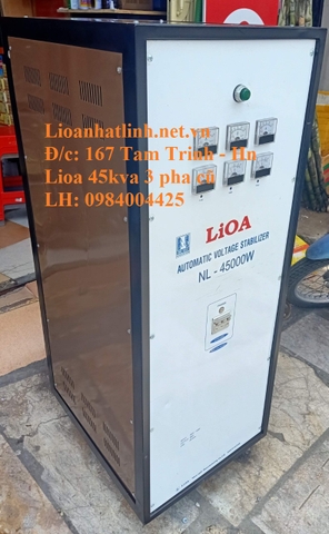 ỔN ÁP LIOA CŨ 45KVA 3 PHA