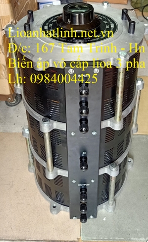 BIẾN ÁP VÔ CẤP LIOA 3 PHA 15KVA - 25A
