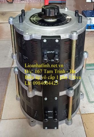 BIẾN ÁP VÔ CẤP LIOA 1 PHA 10KVA - 50A