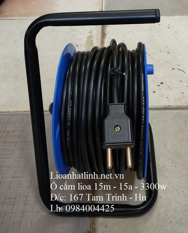 Ổ CẮM ĐIỆN LIOA DÀI 15M 15A - 3300W MODEL QN15-2-15A