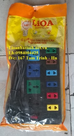 Ổ CẮM ĐIỆN LIOA 10 LỖ 5M MÃ SẢN PHẨM 4D6S52