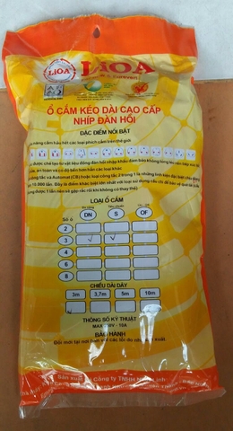 Ổ CẮM ĐIỆN LIOA 6 CHÂN - 6 PHÍCH CẮM MÃ SẢN PHẨM 3D3S32