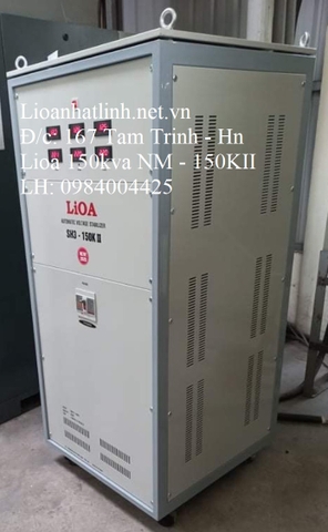 ỔN ÁP LIOA 150KVA 3 PHA NM - 150K II ĐIỆN ÁP VÀO 304 ~ 420V