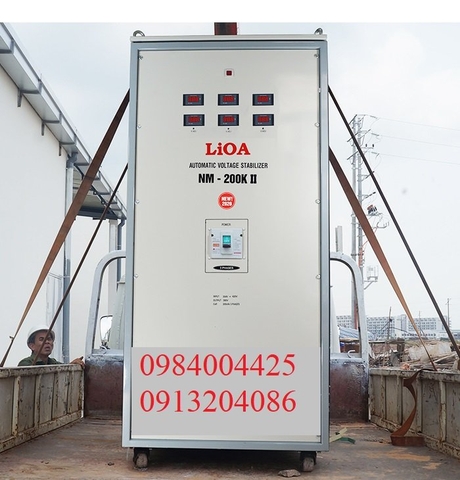 ỔN ÁP LIOA 200KVA 3 PHA MODEL NM - 200K II ĐỜI MỚI NHẤT HIỆN NAY