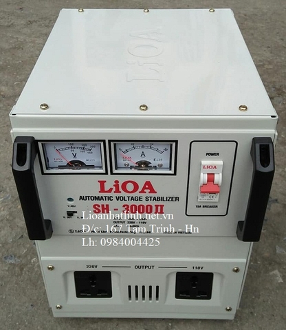 ỔN ÁP LIOA 3KVA - 3000W GIÁ BAO NHIÊU TIỀN