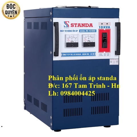 ỔN ÁP LIOA STANDA 10KVA 1 PHA DẢI 150V - 250V MODEL RS - 10000