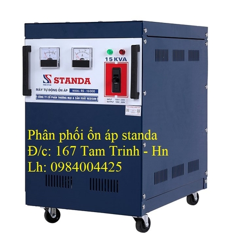 ỔN ÁP LIOA STANDA 15KVA - 15KW DẢI 150V - 250V ĐỜI MỚI NHẤT