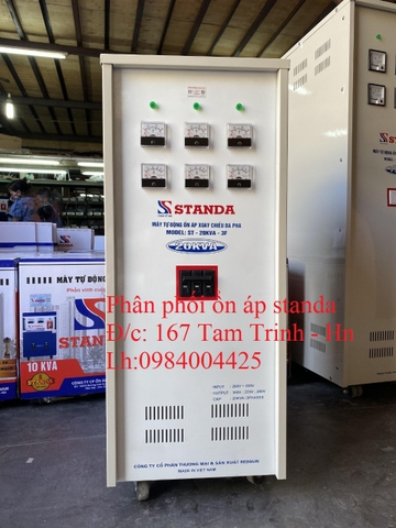 ỔN ÁP STANDA 20KVA 3 PHA