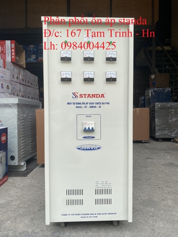 ỔN ÁP STANDA 30KVA 3 PHA