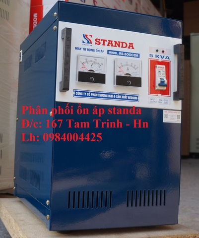 ỔN ÁP STANDA 5KVA DẢI 50V - 250V MOEDL RS - 5000 DRI ĐỜI MỚI NHẤT