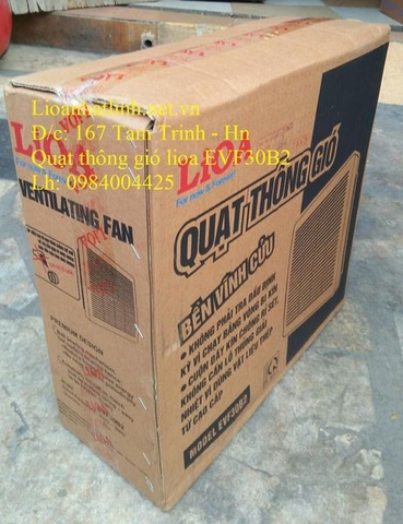 BÁN QUẠT THÔNG GIÓ - HÚT GIÓ - HÚT MÙI NHÀ VỆ SINH LIOA EVF30B2