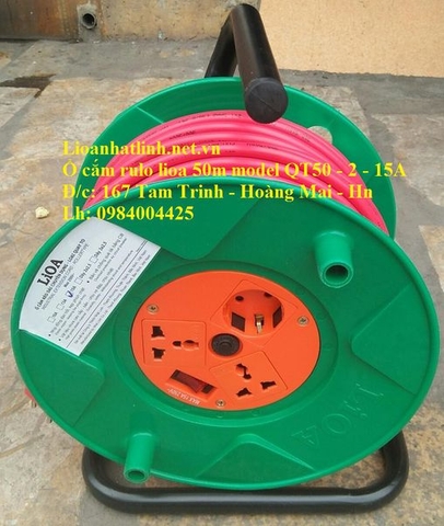 RULO CUỘN DÂY ĐIỆN LIOA 50M GIÁ RẺ