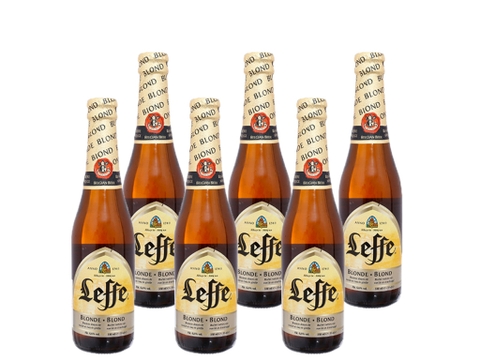 6 chai bia Leffe Blonde 330ml