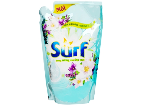 Nước giặt Surf hương sương mai dịu mát túi 3.8kg