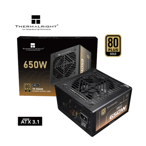 NGUỒN THERMALRIGHT TR-KG650 (80 PLUS GOLD/ ATX/ MÀU ĐEN/ FULL MODULAR/650W)