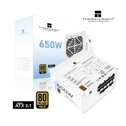 NGUỒN THERMALRIGHT TR-KG650-W (80 PLUS GOLD/ ATX/ MÀU TRẮNG/ FULL MODULAR/650W)