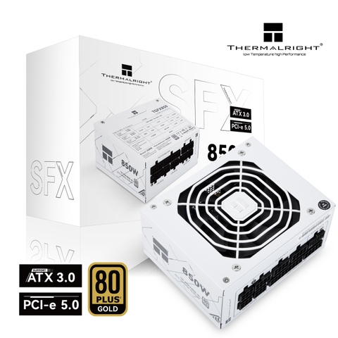 NGUỒN THERMALRIGHT TR-TGFX850-W (MÀU TRẮNG/ CHUẨN SFX/ FULL MODULAR/ 850W)