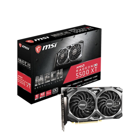 Card màn hình MSI RX 5500 XT MECH 8G OC