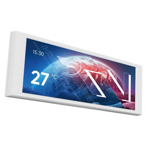MÀN HÌNH PHỤ THERMALRIGHT TROFEO VISION LCD 6.86 inch WHITE (MÀU TRẮNG/ Hiển Thị Video & Thông Số PC)
