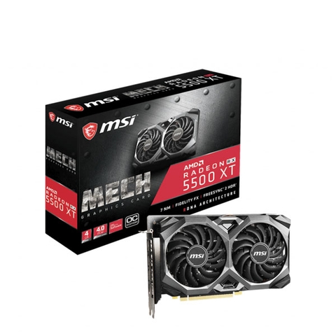 Card màn hình MSI RX 5500 XT MECH 4G OC