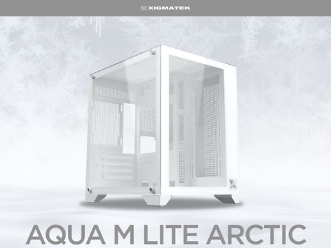 Vỏ Case XIGMATEK AQUA M LITE ARTIC (M-ATX/ MÀU TRẮNG)