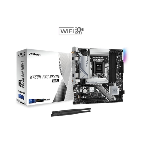 MAINBOARD ASROCK B760M Pro RS/D4 WiFi