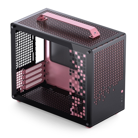 VỎ CASE JONSBO Z20 BLACK PINK (MATX/MID TOWER/MÀU ĐEN HỒNG)
