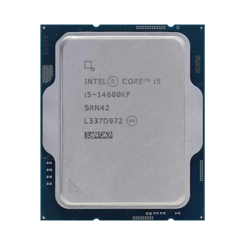 CPU Intel Core i5 14600KF Tray (Up 5.3 GHz, 14 Nhân 20 Luồng, 24MB Cache, Raptor Lake)
