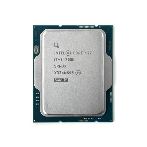 CPU INTEL CORE I7 14700K TRAY NEW (Up to 5.6GHz, 20 Nhân 28 Luồng, 33MB Cache, 125W) - Socket Intel LGA 1700/Raptor Lake)