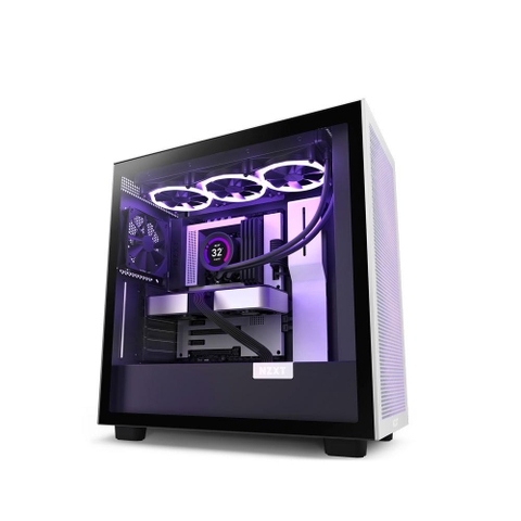 Vỏ case NZXT H7 Flow Black White (Màu Trắng Đen)