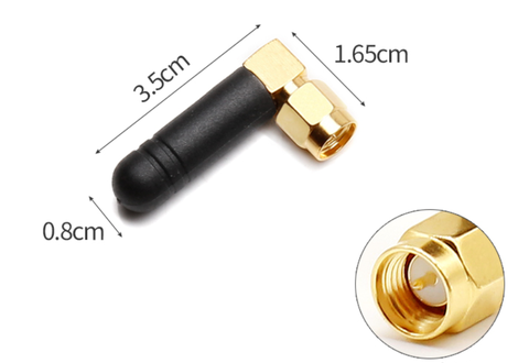 RÂU WIFI MINI CHO CASE ITX (3.5CM)