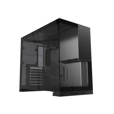 VỎ CASE JUNGLE LEOPARD AX-1 BLACK (MÀU ĐEN/ KHÔNG KÈM FAN)