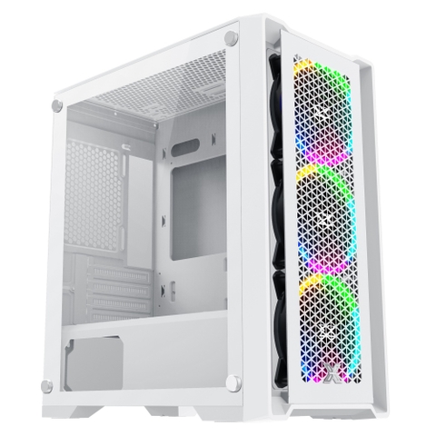 Vỏ máy tính (Case) XIGMATEK LUX M ARTIC 3FR - PREMIUM GAMING M-ATX, KÈM 03 FAN