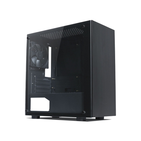 Vỏ máy tính (Case) MIK Nexus M - Black (Hỗ trợ Main ITX, mATX)