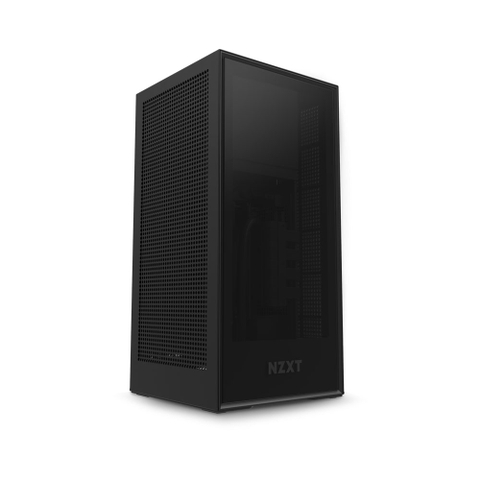 Vỏ case NZXT H1 (V1) Matte Black (Mini Tower/Màu Đen)