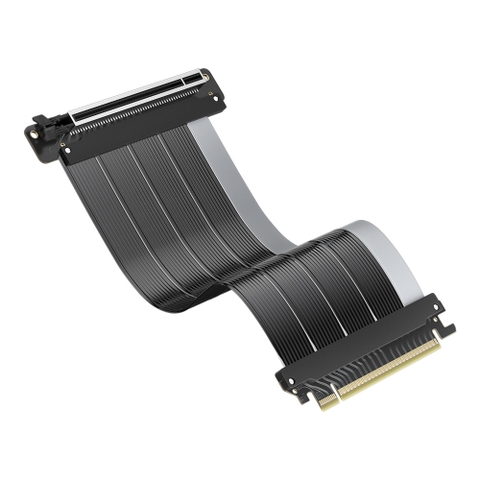 RISER 90 ĐỘ SHK 5.0 BLACK - PCIE x16 (MÀU ĐEN/ 20CM)