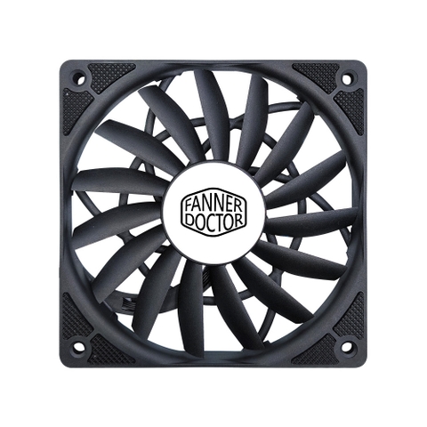QUẠT TẢN NHIỆT SUPER SLIM FANNER MF-12012 BLACK (MÀU ĐEN/ 120MM/ MỎNG 12MM)