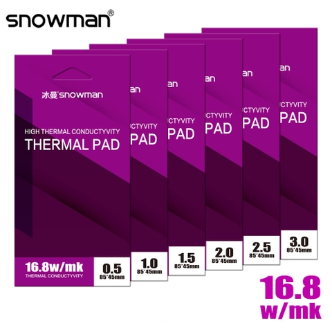 Miếng dán tản nhiệt SNOWMAN Thermal Pad 16.8W/mk (85mm x 45mm)