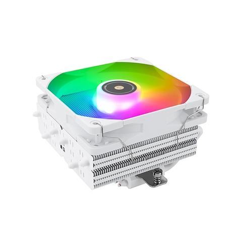 TẢN NHIỆT CPU THERMALRIGHT SI-100 WHITE ARGB (MÀU TRẮNG/ LOW PROFILE/ 100MM)