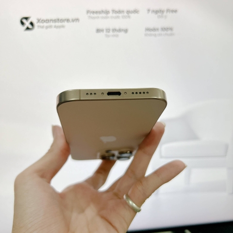 iPhone 16 Pro 128GB Sa mạc-LLA-P100-ZinNew-BH 12 tháng-7DJJH0