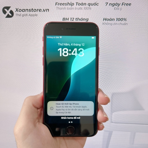 iPhone Se 2022 Đỏ  64gb cũ - 99K-P89-BH 12 tháng-RHQKY9