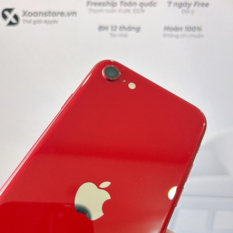 iPhone Se 2022 Đỏ  64gb cũ - 99K-P89-BH 12 tháng-RHQKY9
