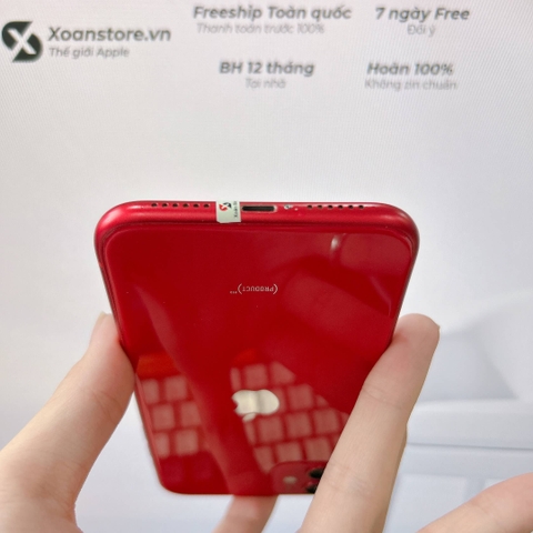 iPhone 11 Đỏ 64GB -TAA - cũ -99K - P100-BH 12 tháng-W8N737
