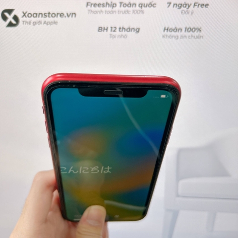 iPhone 11 Đỏ 64GB -TAA - cũ -99K - P100-BH 12 tháng-W8N737