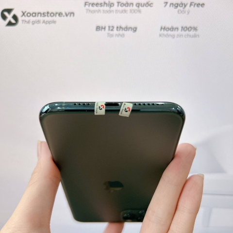 iPhone 11 Pro Max 256GB Xanh Lá cũ -99K-LL/A-P86-BH 12 tháng- 57N7OL