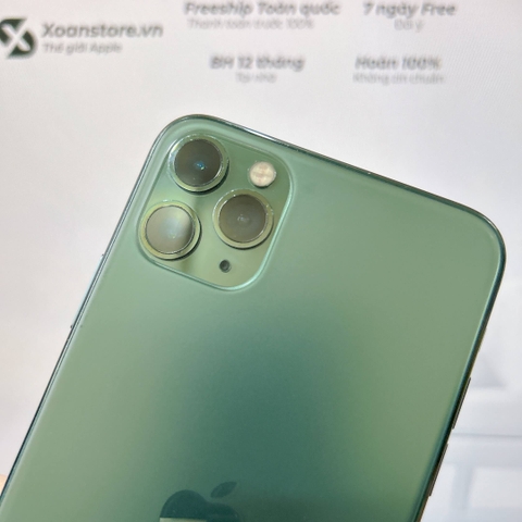 iPhone 11 Pro Max 256GB Xanh Lá cũ -99K-LL/A-P86-BH 12 tháng- 57N7OL