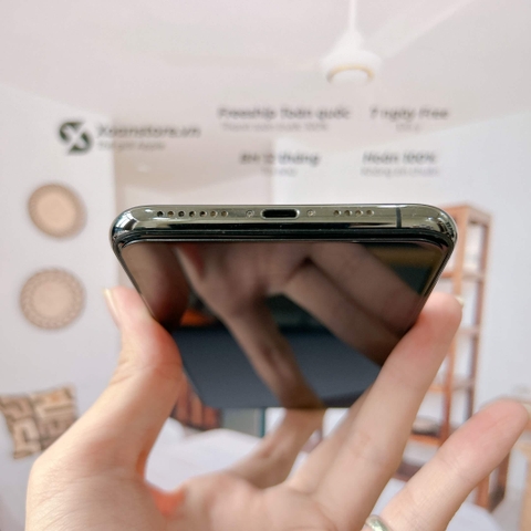 iPhone 11 Pro Max 256GB Xám cũ -99K-LL/A-P100-BH 12 tháng-BHN7OH
