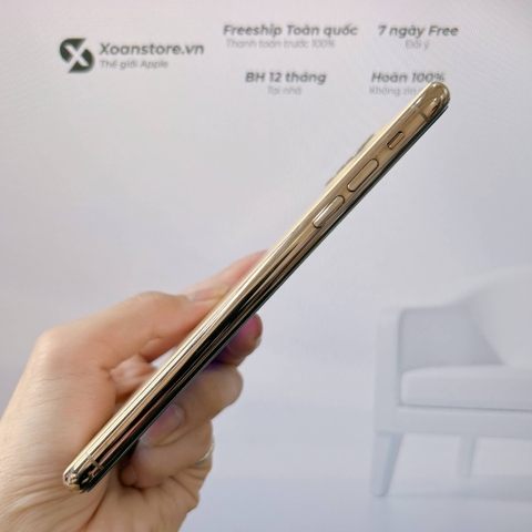 iPhone 11 Pro Max 256GB Gold cũ -99K-LL/A-P89-BH 12 tháng-UVN7OP