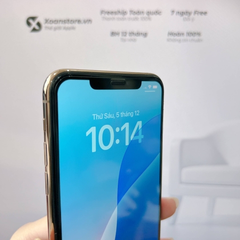 iPhone 11 Pro Max 256GB Gold cũ -99K-LL/A-P89-BH 12 tháng-UVN7OP